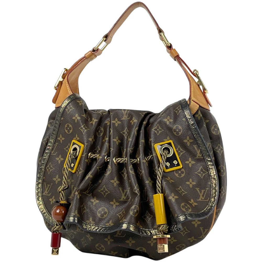 Louis Vuitton Kalahari Shoulder Bag Monogram Brown